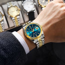 🕰️ Reloj POEDAGAR de Lujo Verde