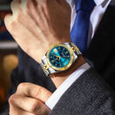 🕰️ Reloj POEDAGAR de Lujo Verde
