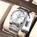 🕰️ Reloj POEDAGAR 930 Silver White – Elegancia Atemporal, Estilo Moderno