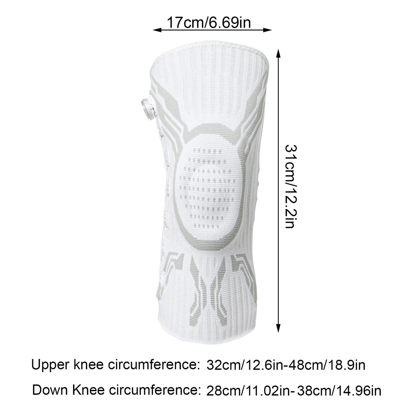 Rodillera Ortopédica con Soporte 360° – Protección Total para Deporte y Uso Diario