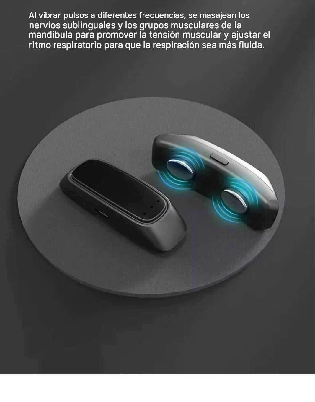 Smart Dispositivo Recargable Anti Ronquidos, Relaja los Tejidos Cervicales