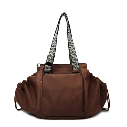 Bolso Tote De Lujo Multi-funcional para viajes & pañales (Edición con asas estampadas)
