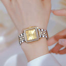 ⏰💎 Reloj de Mujer BS Bee Sister 1754 – Diseño Cuadrado de Cuarzo en Acero Inoxidable ✨💧