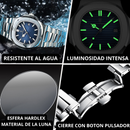 ⌚ Reloj POEDAGAR Silver Blue – Elegancia que impone