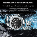 ⌚ Reloj POEDAGAR Silver Black – Elegancia que impone