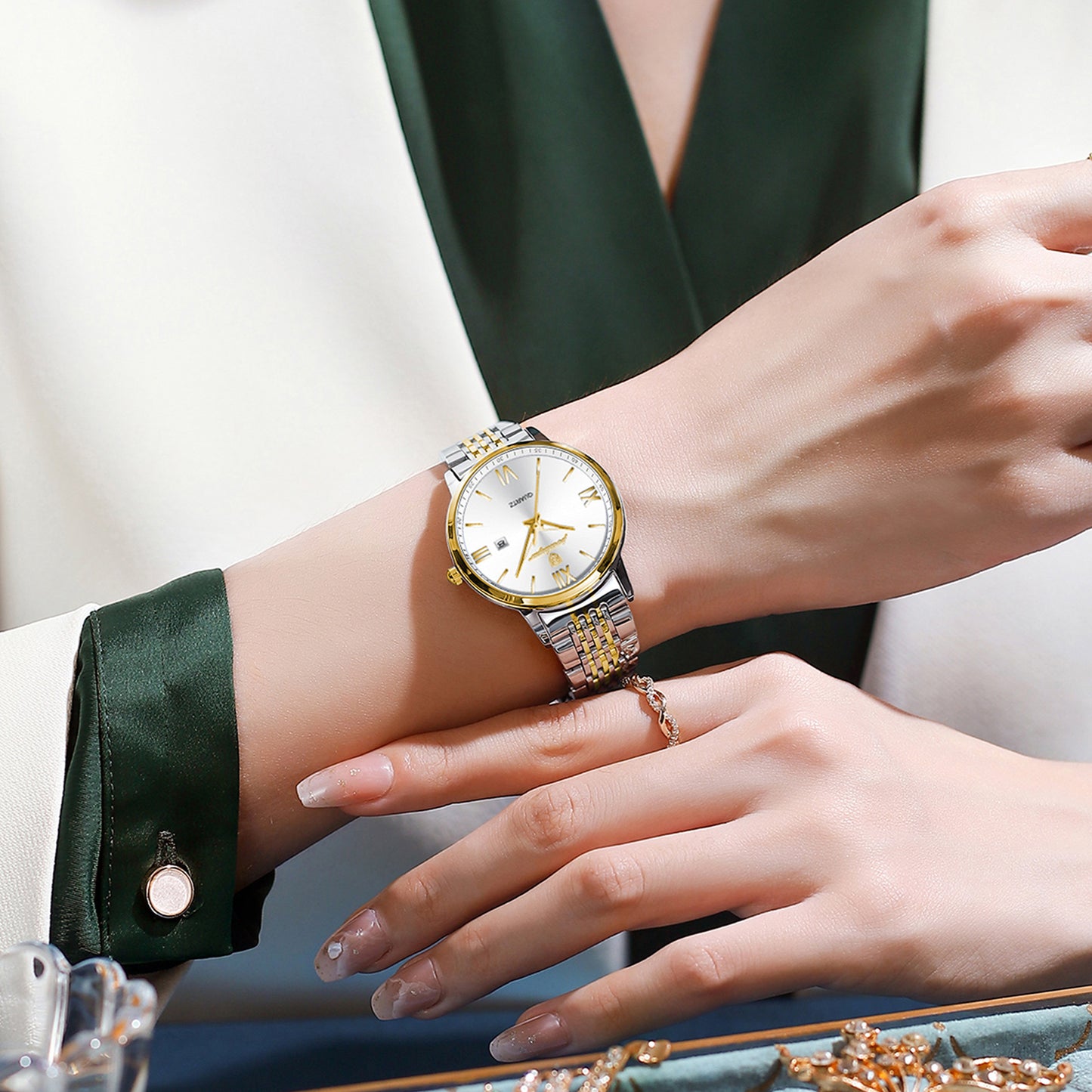 ⌚ POEDAGAR – Reloj de lujo para mujer
