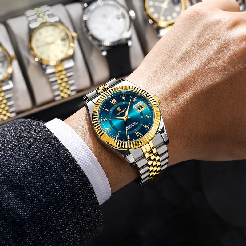 🕰️ Reloj POEDAGAR de Lujo Verde