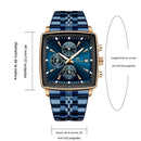 ⌚ Reloj VA VA VOOM VIP Blue RoseGold For Men