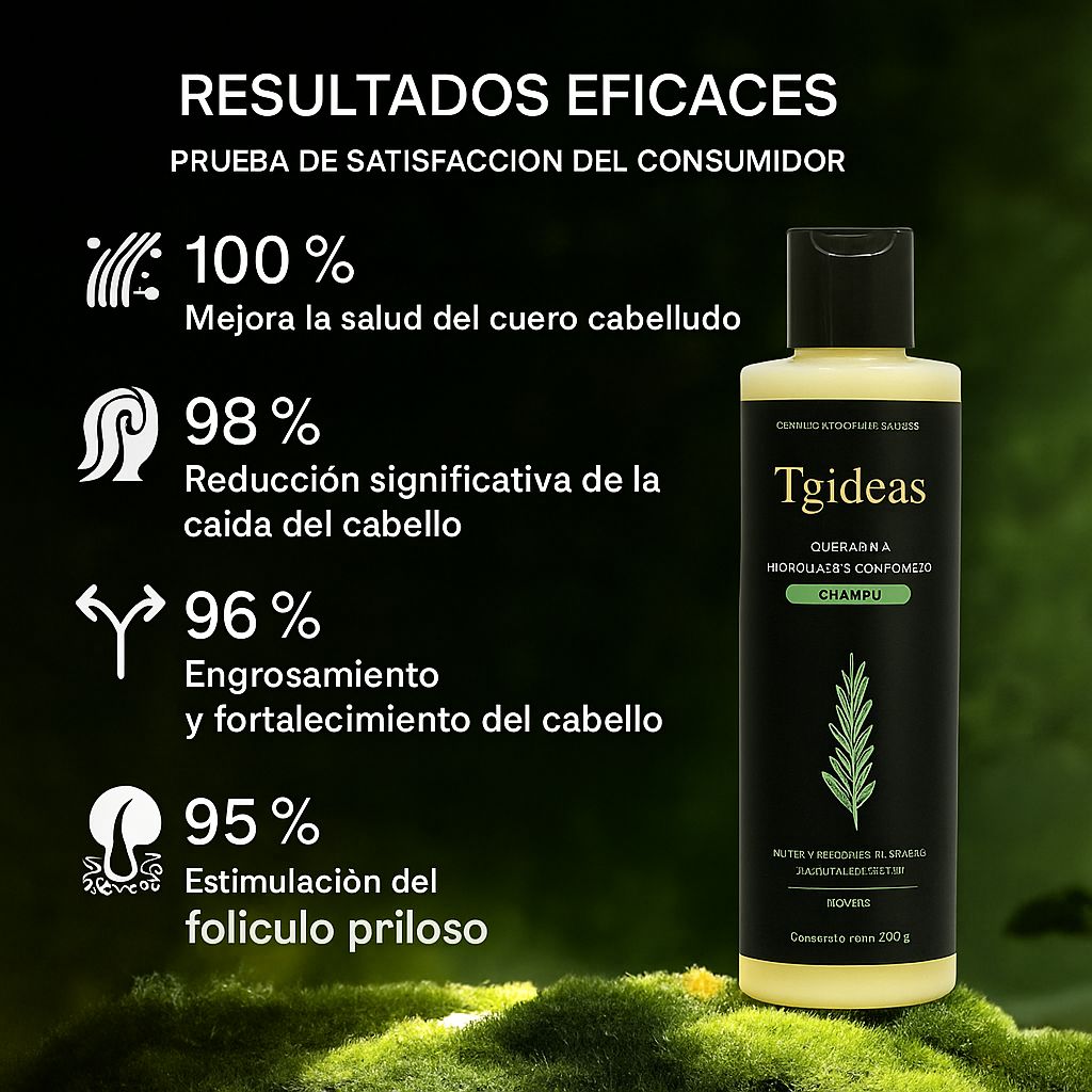 🌱 CHAMPU ORGANICO - Crecimiento del Cabello