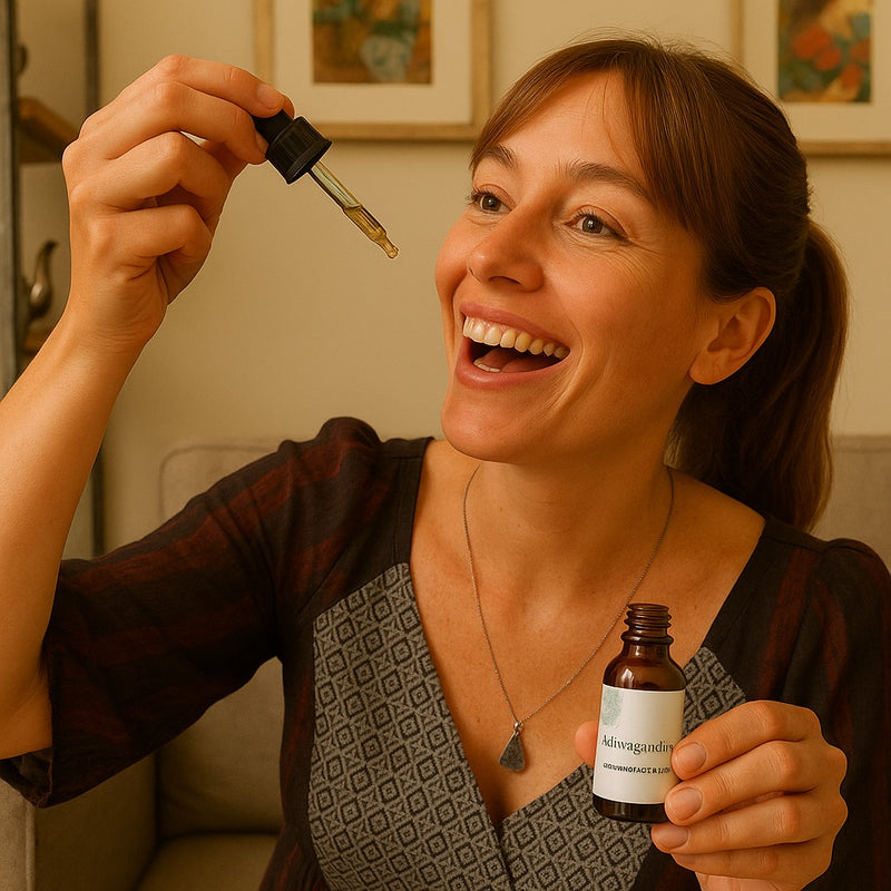 🌿 Ashwagandha en Gotas – Concentrado Natural
