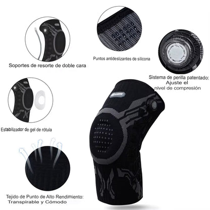 Rodillera Ortopédica con Soporte 360° – Protección Total para Deporte y Uso Diario